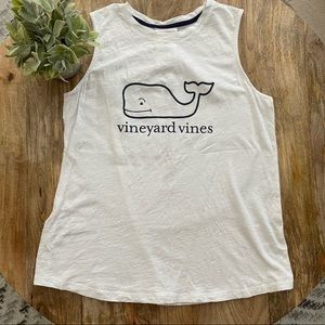 Vineyard Vines White Muscle Tank top